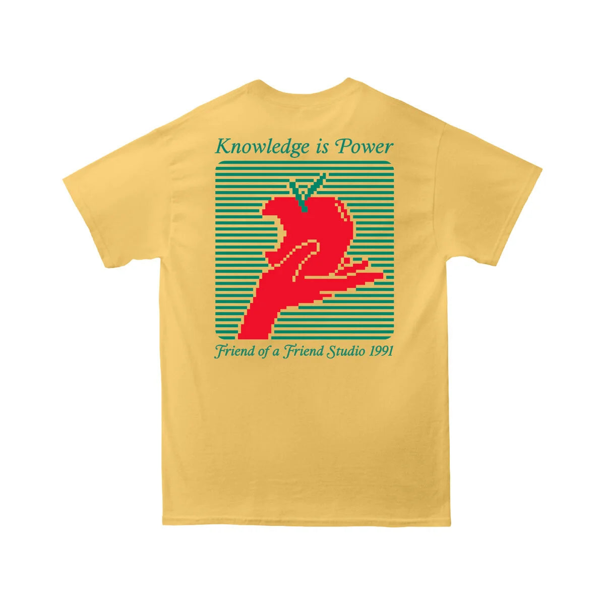 Knowledge is Power Tee (Butter)