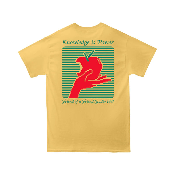 Knowledge is Power Tee (Butter)