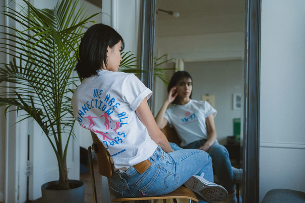 Searching for Connection Tee (White)