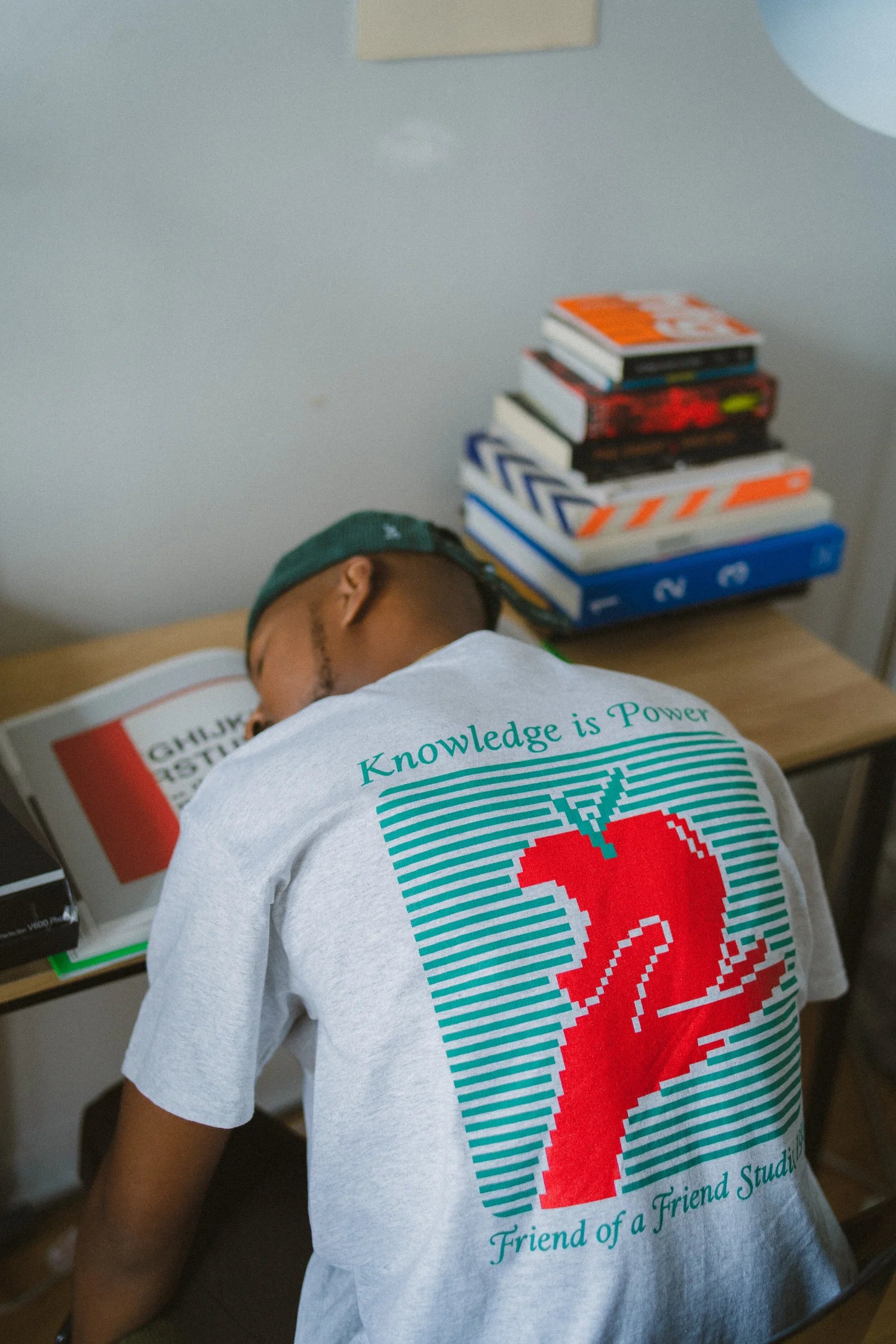 Knowledge is Power Tee (Heather)