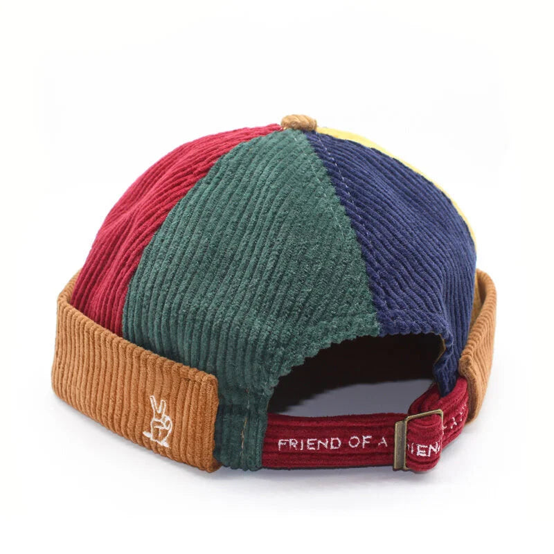 Corduroy Rolled Cap (Multi)