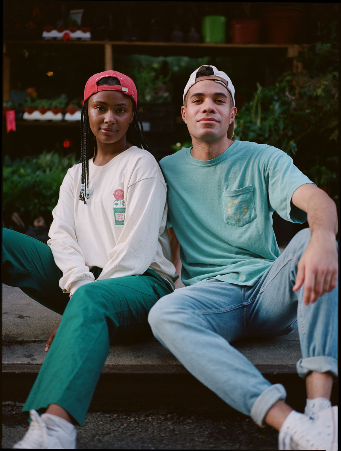 Flowers & Coffee Long Sleeve (Natural)