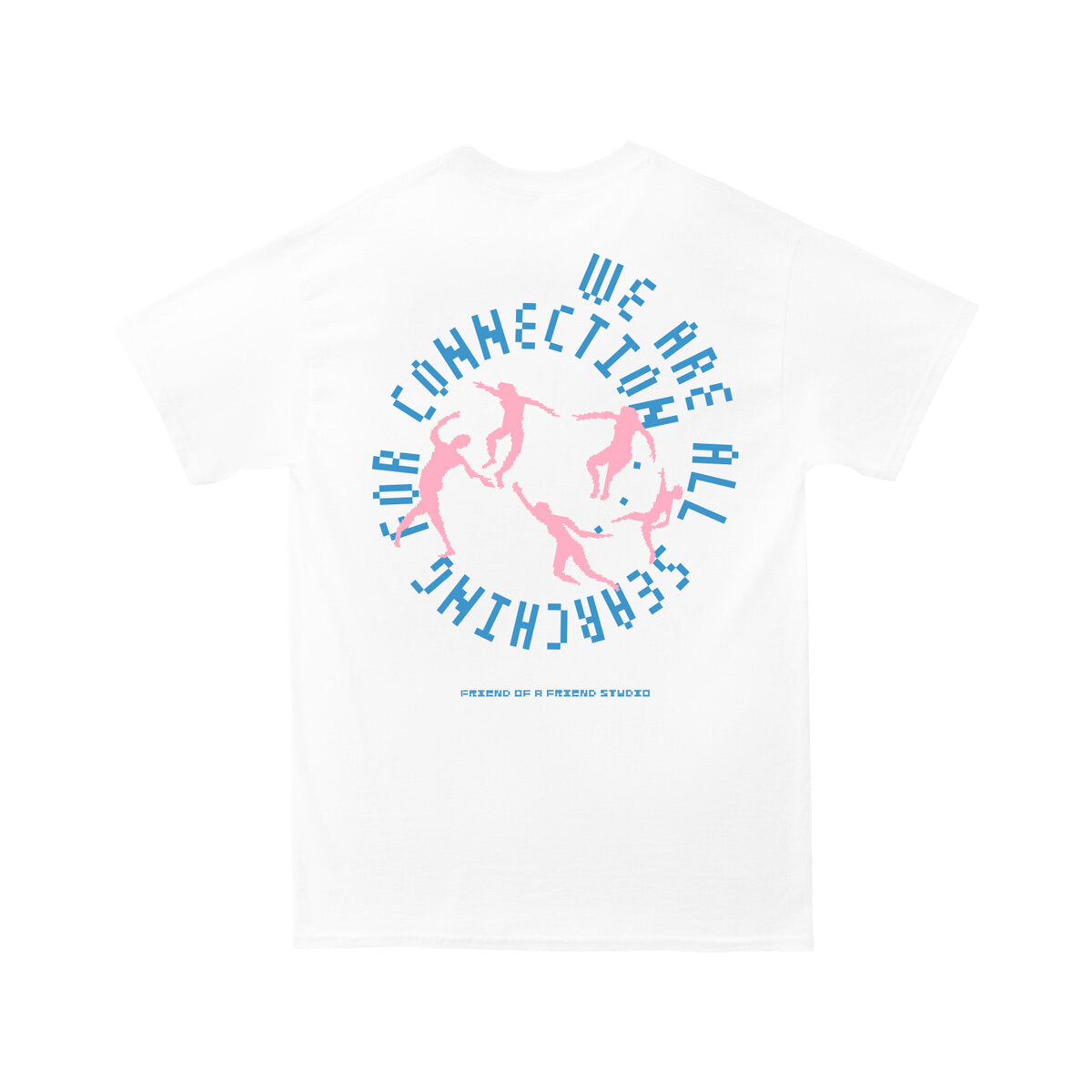 Searching for Connection Tee (White)