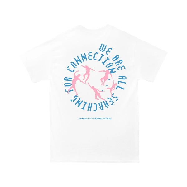 Searching for Connection Tee (White)