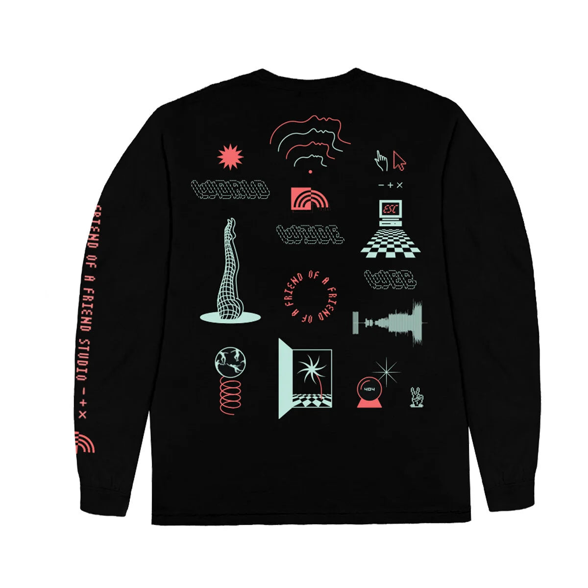 Internet Explorer Long Sleeve (Black)